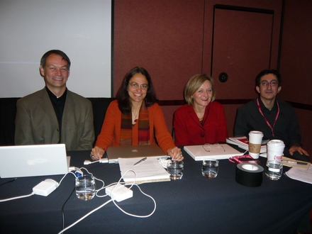 Panel at the SCMS Conference in Philadelphia, March 2008.