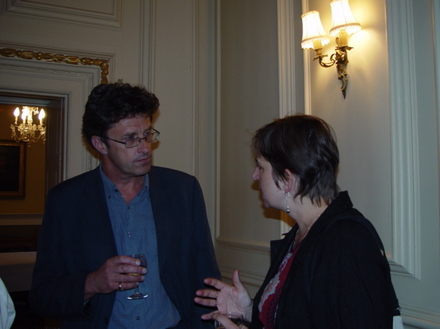 Pawel Pawlikowski with Dr Birgit Beumers