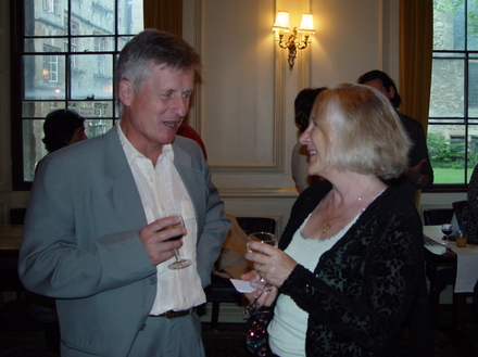 Professor Lis Jay with Gareth Jones